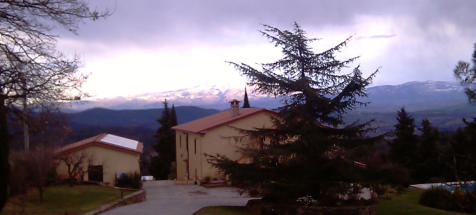 Snow at the Monte Amiata
